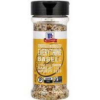McCormick, Universalūs prieskoniai, viskas riestainiai su sezamo sėklomis, svogūnais, česnako druska ir aguonomis, 4.8 uncijos (136 g)