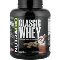 NutraBio, Klasikinis išrūgų baltymų kokteilis, šokoladinis, 2268 g