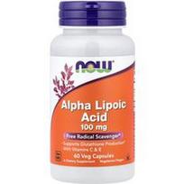 NOW Foods, Alfa lipoinė rūgštis, ypač stipri, 60 mg, 60 augalinių kapsulių
