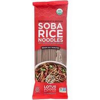 Lotus Foods, Grikių ir rudųjų Soba ryžių makaronai, 8 uncijos (227 g)
