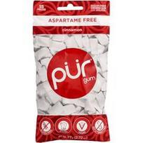The PUR Company, Kramtomoji guma, cinamonas, 55 vnt., 2.72 oz (77 g)
