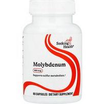 Seeking Health, Molibdenas, 500 mcg, 90 kapsulių