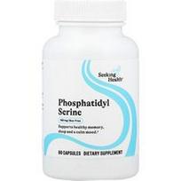 Seeking Health, Fosfatidilserinas, 150 mg, 60 kapsulių