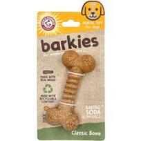 Arm & Hammer, Barkies vidutinio sunkumo kramtytojams, dantų žaislas šunims, žiedas, žemės riešutų sviestas, 1 žaislas