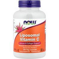 NOW Foods, Liposominis vitaminas C, 120 daržovių kapsulių (0,5 g vienoje kapsulėje)