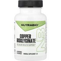 NutraBio, Vario bisglicinatas, 90 kapsulių (3 mg vienoje kapsulėje)