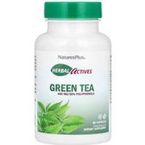 NaturesPlus, Žolelių aktyvikliai, žalioji arbata, 400 mg, 60 kapsulių