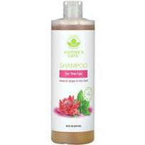 Mild By Nature, (Gamtos vartai), „Awapuhi“ imbiero ir šventojo baziliko šampūnas ploniems plaukams, 473 ml