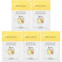 Idealove, Superfood Skin Savior, Meilei ir medui, 5 grožio lakštinės kaukės, po 0,68 fl oz (20 ml)