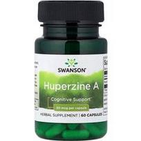 Swanson Vitamins, Huperzine A, 50 mcg, 60 kapsulių