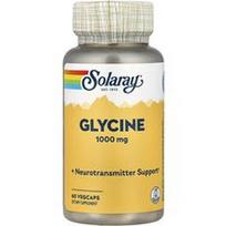 Solaray, Glicinas, 1000 mg, 60 daržovių kapsulių