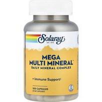 Solaray, Mega Multi Mineral™, 100 kapsulių