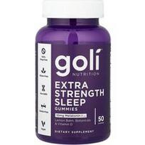 Goli Nutrition, Miegas, Papildoma jėga, 50 guminukų