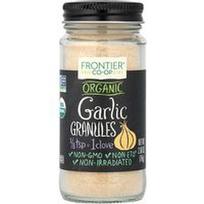 Frontier Co-op, Ekologiški česnakai, granulės, 76 g