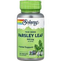 Solaray, Tikros žolelės, petražolių lapai, 100 VegCaps (430 mg vienoje kapsulėje)
