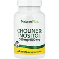 NaturesPlus, Cholinas ir inozitolis, 60 tablečių