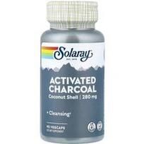 Solaray, Aktyvinta anglis, 280 mg, 90 VegCaps