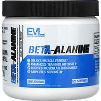 EVLution Nutrition, Beta alaninas, be skonio, 7.05 uncijos (200 g)
