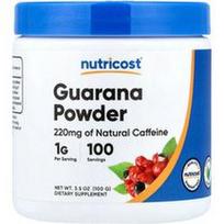 Nutricost, Guaranos milteliai, 3.5 uncijos (100 g)