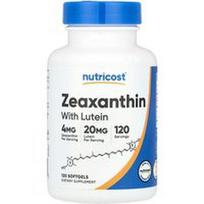 Nutricost, Zeaksantinas su liuteinu, 120 minkštųjų kapsulių