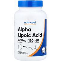 Nutricost, Alfa lipoinė rūgštis, 120 kapsulių (300 mg vienoje kapsulėje)