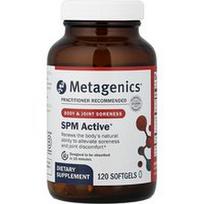 Metagenics, SPM Active®, kūno ir sąnarių skausmas, 120 minkštųjų gelių