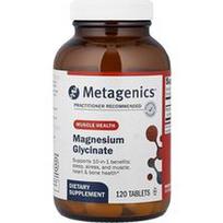 Metagenics, Magnio glicinatas, 100 mg, 120 tablečių