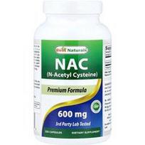 Best Naturals, NAC, 600 mg, 250 kapsulių