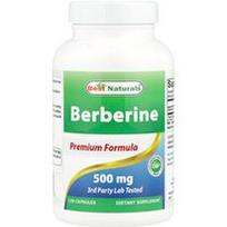 Best Naturals, Berberinas, 500 mg, 120 kapsulių