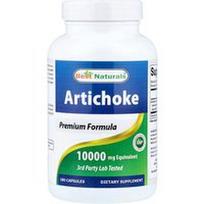 Best Naturals, Artišokas, 180 kapsulių (500 mg vienoje kapsulėje)