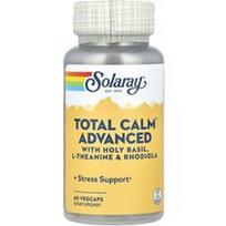 Solaray, „Total Calm™ Advanced“, 60 daržovių kapsulių
