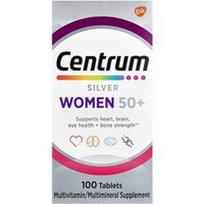 Centrum, Silver Women 50+ multivitaminų, 100 tablečių