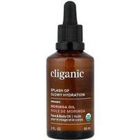 Cliganic, „Glowy Hydration™“ purslų, ekologiško moringos aliejaus, 60 ml