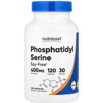 Nutricost, Fosfatidilserinas, 120 kapsulių (100 mg vienoje kapsulėje)