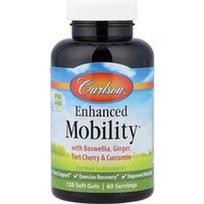Carlson, „Enhanced Mobility®“ su bosvelija, imbieru, vyšnia ir kurkuminu, 120 minkštųjų kapsulių