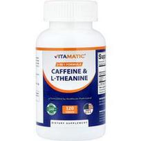 Vitamatic, Kofeinas ir L-teaninas, 120 tablečių