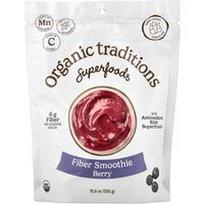 Organic Traditions, Supermaisto, skaidulų kokteilis, uogų, 300 g