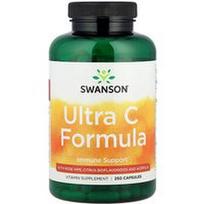 Swanson Vitamins, Ultra C formulė, 250 kapsulių