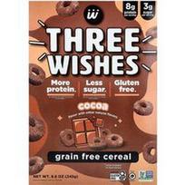 Three Wishes, Dribsniai be grūdų, kakava, 8.6 uncijos (245 g)