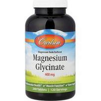 Carlson, Magnio glicinatas, 240 tablečių (200 mg vienoje tabletėje)