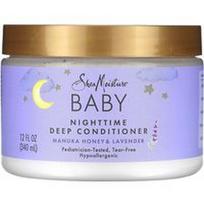 SheaMoisture, Kūdikiams, naktinis giluminis kondicionierius, Manuka medus ir levandos, 12 fl oz (340 ml)