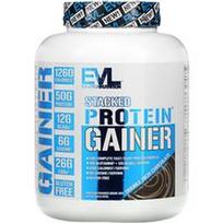 EVLution Nutrition, Sukrautas baltymų gaineris, dvigubai turtingas šokoladas, 6 svarai (2,72 kg)