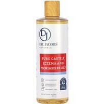 Dr. Jacobs Naturals, „Pure Castile“ egzemos ir psoriazės simptomų palengvinimas, prausiklis kūnui, be kvapiklių, 473 ml