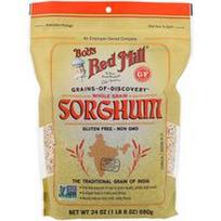 Bob's Red Mill, Viso grūdo sorgas, 680 g (1 svaras 8 uncijos)