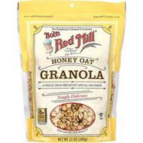 Bob's Red Mill, Granola, medaus ir avižų skonio, 340 g