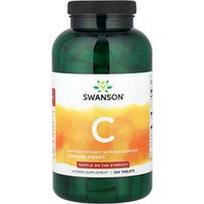 Swanson Vitamins, Vitaminas C, 250 tablečių