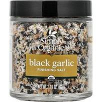 Simply Organic, Juodieji česnakai, druska apdorojimui, 62 g