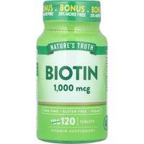 Nature's Truth, Biotinas, 1 000 mcg, 120 tablečių