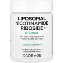 Codeage, Liposominis nikotinamidas Riboside+, 60 daržovių kapsulių