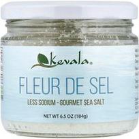Kevala, „Fleur De Sel“, gurmaniška jūros druska, mažiau natrio, 184 g